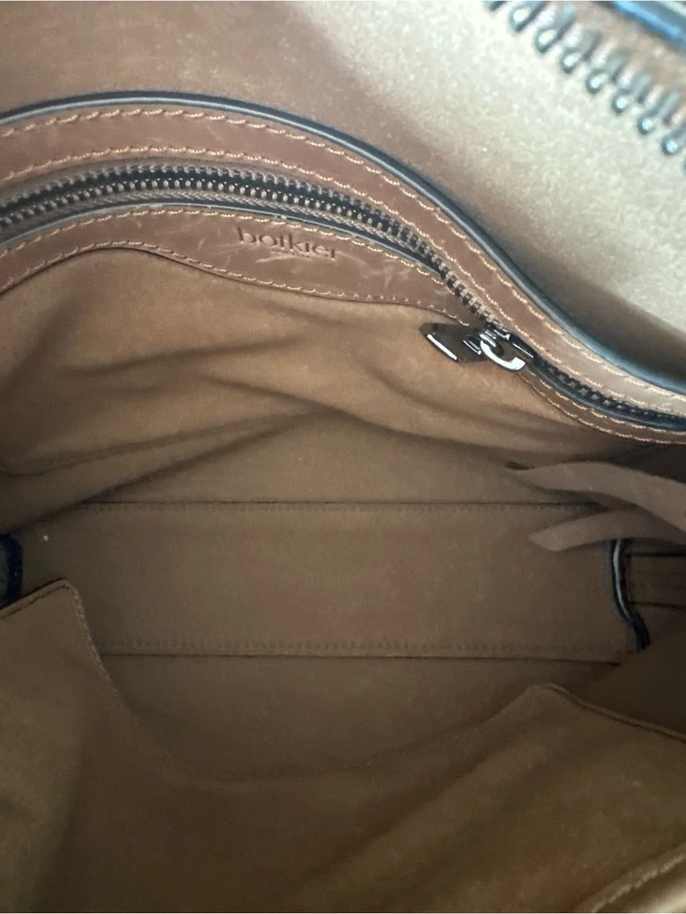 Botkier Highline Leather Satchel Crossbody Bag EUC, 10x10”